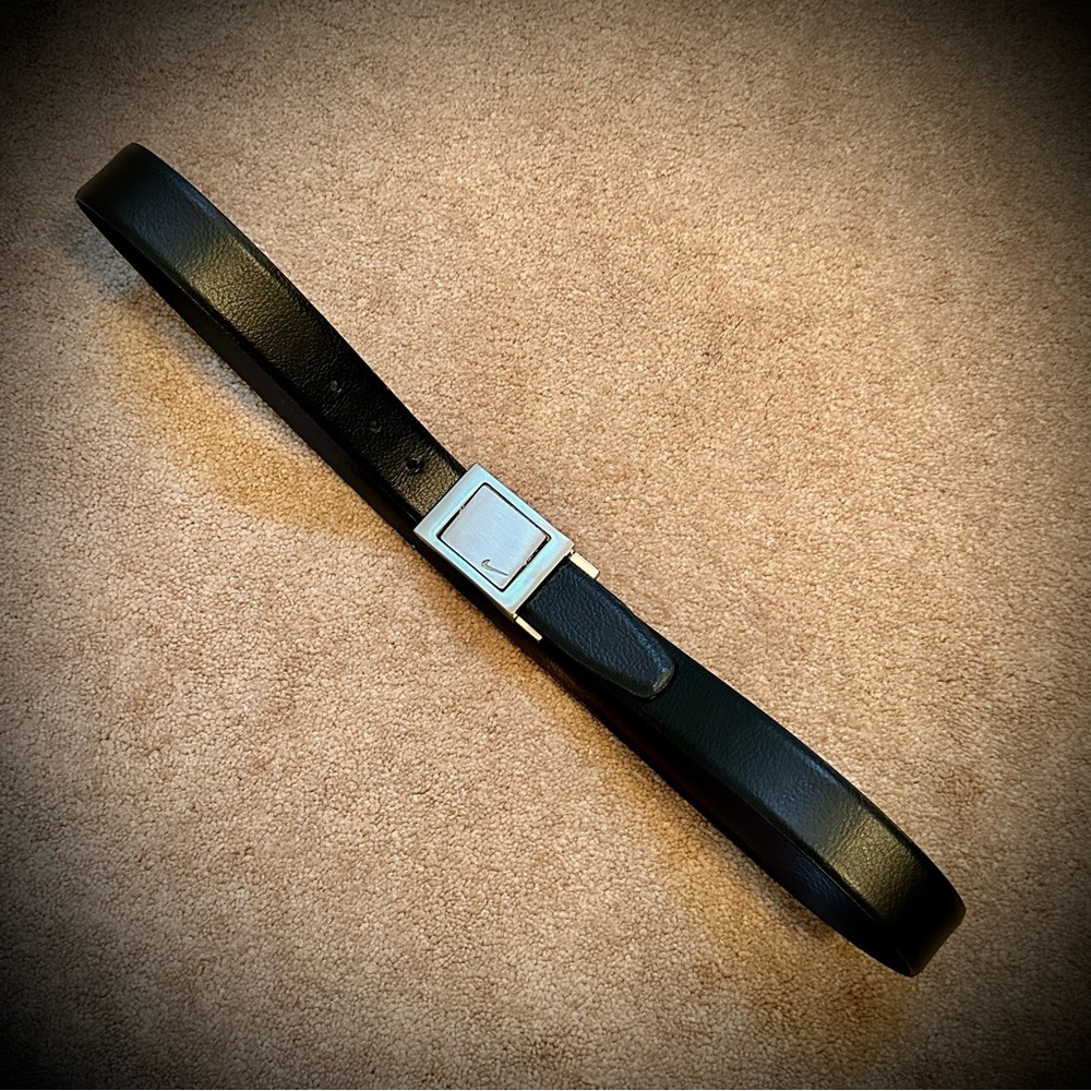Nike Genuine Bonded Leather Belt